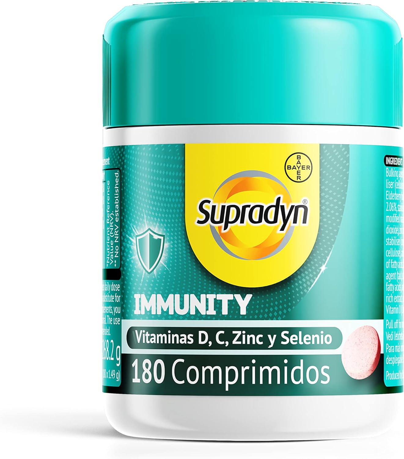Envase de Supradyn Defensas Immunity multivitamínico para el sistema inmune