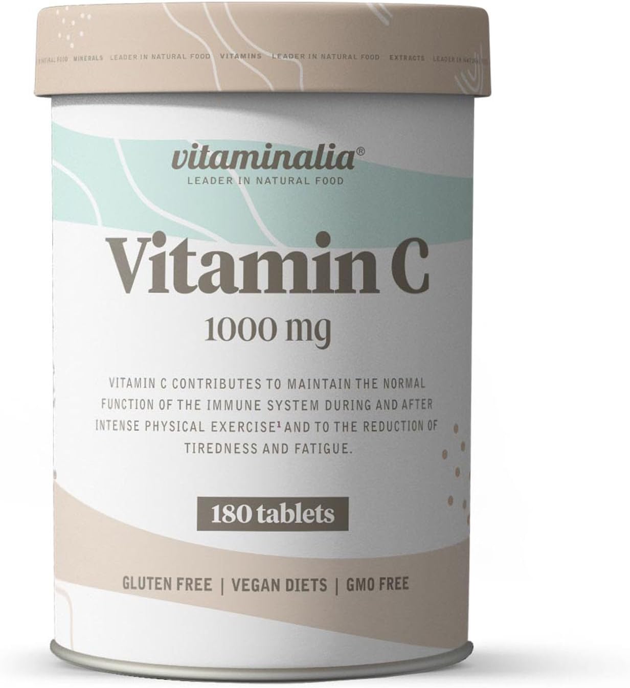 Bote de vitamina C 1000 mg Vitaminalia 180 comprimidos